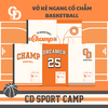 TS204 - Vở kẻ ngang chấm Sport Basketball, Cam, 120tr, ĐL: 70