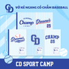 TS403 - Vở kẻ ngang chấm Sport Baseball, Xanh dương, 80tr, ĐL: 70