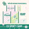 TS501 - Vở kẻ ngang Sport Pickleball, Hồng, 80tr, ĐL: 70