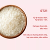 Gạo phù sa ST21 Vua Gạo túi 5kg (1 Túi)