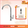 Vòi rửa chén lạnh đồng thau Chrome