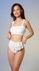 Bộ đồ bơi Anna màu trắng - Anna white bikini Mily.beach