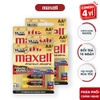 Pin Maxell EXvolta Premium Alkaline AA / LR6 1.5V ( Combo 4 Vỉ  ) - Hàng Chính Hãng