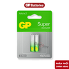 Pin GP Super Alkaline AAA 1.5V (Vỉ 2 Viên) – Hàng Chính Hãng