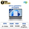 Laptop HP 14s-ep0220TU (Intel Core i3.1315U/ RAM 8GB / 512GB SSD / 14.0inch FHD / Win 11 / Màu Bạc)