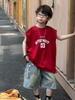 Quần Ngắn Jean Sơn Xanh AM