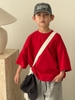 Áo Ngắn Đỏ Hình Lưng SX