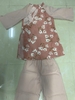 Set Áo Dài Hồng Hoa