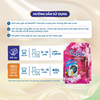 Nước giặt xả quần áo kết hợp Sanzoft lưu hương mềm vải 3 mùi hương dung tích túi 2L