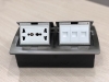 Bộ ổ cắm điện âm sàn SINOAMIGO SPU 52S lắp ( 2 điện đa năng + 3 Mạng) cao cấp