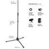 Chân đế micro On-Stage MS9700 Tripod Base