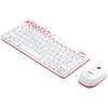 Combo Chuột và Bàn Phím Không Dây Logitech MK240 trắng