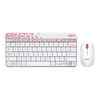 Combo Chuột và Bàn Phím Không Dây Logitech MK240 trắng