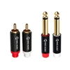Dây Cáp 2 Đầu 6ly Mono TS sang 2 Đầu Hoa Sen RCA NMCAUDIO SP090