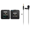 Micro cài áo Rode Lavalier Go dùng các bộ Rode Wireless Go