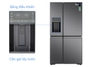 Tủ lạnh Electrolux Inverter 609 Lít EQE6879A-B