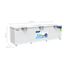 Tủ đông dung tích lớn Hòa Phát Inverter HPF AD81190 1190 lít