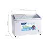 Tủ đông trưng bày Hòa Phát HSF AD6357.C1 357 lít