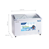 Tủ đông trưng bày Hòa Phát Inverter HSF AD8357.C1 357 lít