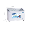 Tủ đông trưng bày Hòa Phát Inverter HSF AD8451.C1 451 lít