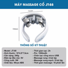 Máy Massage Cổ Vai Gáy Cơ Vật Lý Kết Hợp Xung Điện mat xa 4 điểm chạm 5 đầu rung Bảo hành 6 tháng