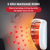 Máy Massage Cổ Vai Gáy JT88, Mát Xa Xung Điện Cùng 5 Đầu Rung Takara Làm Giảm Nhức Mỏi BH 12 Tháng