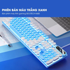 K600- Trắng Xanh