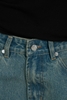 Vintage Blue Curved Leg Jeans