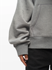 Gray Hoodie Embroidered Logo