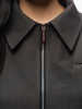 Dark Space Jacket Virgil Wool Double Zip-up