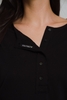 Black Henley Long Sleeve