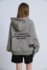 Purple Embroidered Private Hoodie