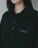 Black Embroidered Vintage Sweatshirts