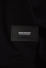 Black Embroidered Private Hoodie