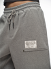 Gray "Treno" Cotton Shorts