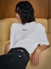 White Cotton Twill Slub Shirt