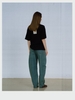 Black Tencel-Cashmere T-Shirt