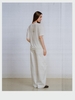 Beige Tencel-Cashmere T-Shirt