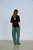 Beige Tencel-Cashmere T-Shirt