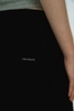 Black Wide Cropped Trousers
