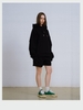 Black Embroidered Private Hoodie