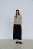 Light Grey Ribbed Tank Top