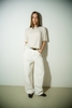 Beige Tencel-Cashmere T-Shirt