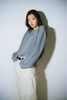 Dusty Blue Striped Long Sleeves T-Shirt