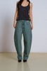 Vintage Blue Curved Leg Jeans