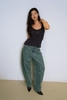 Vintage Blue Curved Leg Jeans