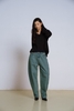Vintage Blue Curved Leg Jeans