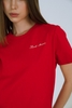 Red Cotton Baby Tee
