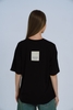 Black Tencel-Cashmere T-Shirt