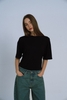 Black Tencel-Cashmere T-Shirt